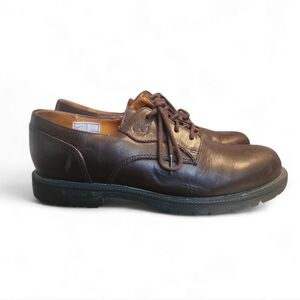 Timberland Mens Brown Leather Waterproof Lace Up Oxfords Size 8M 93076 Old Money